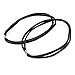 2 Pcs Black Elegant Elastic Headband Hair Band for Women Lady girls