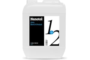 Nanotol Rain Deflector, Windscreen Seal Car, Boat & Leisure 2-in-1 Cleaner and Protector = Cleaning and Nano Sealing (5000 ml)
