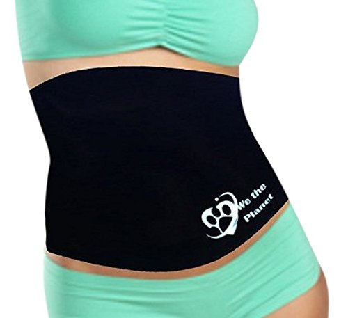 The # 1 Rated Deluxe Waist Trimmer & Slimming Belly Wrap in the World | Creates Thermogenic Effect For Weight Loss | Provides Lumbar Compression & Support | Enhances Results From Exercise & Training
