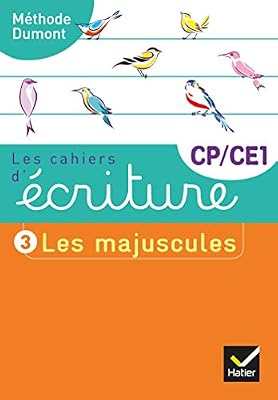 Hatier Les cahiers d'écriture CP-CE1 Éd. 2019 - Cahier nº 3 LES MAJUSCULES