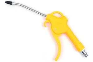 Hsthe Sea Air Blow Gun with Adaptor Powerful Pneumatic Blowing Dust Gun Duster Clean Up Tool for Cleaning Debris from a Work Space, Drying Wet Surfaces, Blowing Up Balloons (4",10cm)