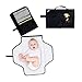 Produktbild Locisne Tragbare Baby Windel Wickelauflage Waterproof Windel Clutch Bag Kit mit Lagerung für Reisen Faltbare Baby Wickel Kit halten Baby sauber und sicher(Wickelmatte)