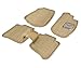 Autopearl - Premium Quality 3D Car Foot Mats - Honda City Idtec - Beige - Set Of 5 Pcs RS.1399.00