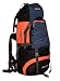 Attache 1022O Climate Proof Rucksack, Hiking Backpack 60Lts (Orange & Navy Blue) With Rain Cover RS.1799.00