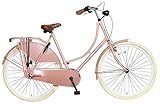 hollandrad damen 26 zoll Rahmenhöhe 57cm 28 Popal Omafiets OM28 S3 Damen Holland Fahrrad 3 Gang, Farbe:lachs