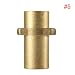 Produktbild Kongqiabona Adapter für Auto Waschen Sprayer Gun Schnee Schaum Lance Stecker Hochdruckreiniger Seifenflasche Pistole Adapter (golden für Karcher Messing)