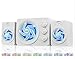 Produktbild Love Life PC-Computer-Lautsprecher, Verdrahtete Computer USB-Lautsprecher-System Bunten Blendung Multimedia-Lautsprecher, Geeignet Für PC-Handy-Tablet Desktop-Laptop,White
