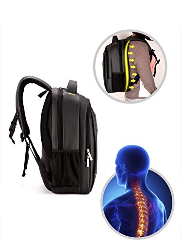 SANKA Laptoprucksack Wasserdichter Business Rucksack 17“ - 8