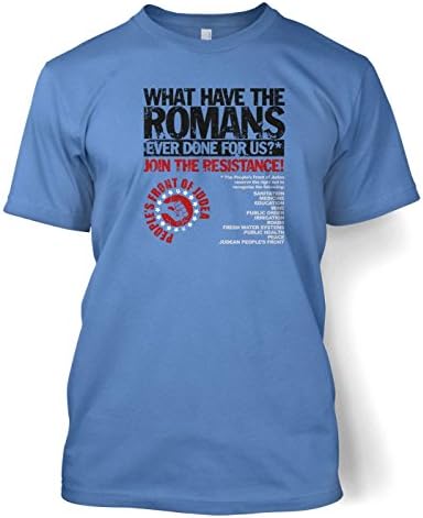 What Have The Romans Peoples Front Of Judea T-shirt - Carolina Blue Small