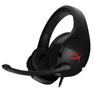 HyperX Cloud Stinger Wired Over Ear Gamming Headphones with Mic Black
