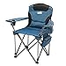 Produktbild Qeedo Camping-Stuhl XXL Johnny Jumbo bis 250 kg, Klappstuhl mit Getränkehalter, Festivalstuhl - blau