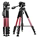 Produktbild Leichtes Kamerastativ, tragbares Aluminium-Reise-Leichtkamera-Stativ für Canon Nikon Sony Samsung Olymp Panasonic Video-Camcorder DSLR DV