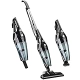 【Bequeme Bedienung】Der leichte Staubsauger mit einer um 360 ° drehbaren Bodenbürste und schlanken Rädern ermöglicht eine einfache Bewegung zum mühelosen Saugen. Mit einem Entriegelungsknopf können Sie den abnehmbaren Staubbehälter zur vollständigen Reinigung schnell zerlegen.