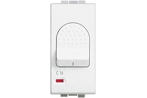 BTicino Livinglight Interruttore Magnetoterm, Bianco