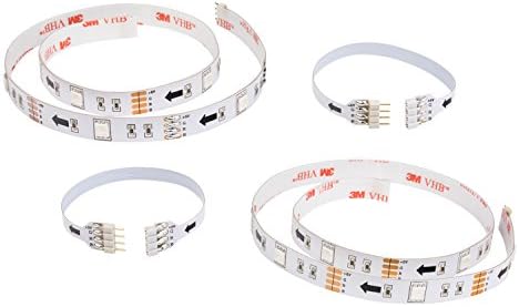 Led tv backlight, 2 x 50cm extension led light strip for over 60 inch HDTV,PC Monitor. (2 x 50cm/1.64Ft extension strip)