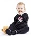 NEBULUS Baby romper suit LULUS, body, overall baby / toddler, black (Q232), 6 months