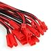 Produktbild 10 Paare JST Kabel, Shsyue 2 Pin RC Adapterkabel Männlich + Weiblich 5.9" 150mm 22AWG für RC BEC Lipo Batterie