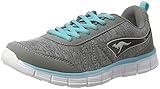 kangaroos turnschuhe jungen  KangaROOS Damen KR-Run REF Sneaker, Grau (Vapor Grey/Turquoise 2035), 41 EU