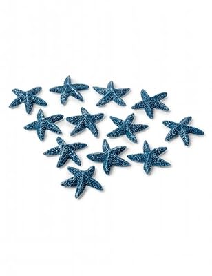 Fêter et recevoir 12 ÉTOILES DE MER BLEUES 2 CM