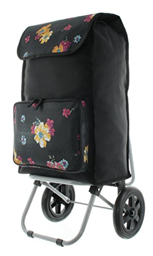 Franky Einkaufstrolley Einkaufsroller ER1 Flowers - 3