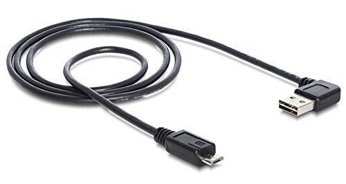 DELOCK Kabel EASY USB 2.0-A 90G gewinkelt> Micro-B Stecker/Stecker 1 m - 2