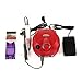 CoastaCloud Brand New 220V 18000-30000RPM Red Professional Nails Salon Manicure Electric Nail Drill File Machine Kits with Pedal