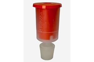Bouchonnerie Jocondienne 431 Bonde Aseptique pour Tonnelet Plastique Rouge 11,5 x 20 x 7 cm