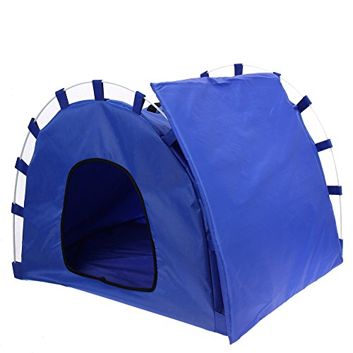 Demiawaking-Portable-Pet-Tent-Outdoor-Washable-Folding-Pet-Tent-Dog-House-Kennel-Camping-Shelter-Sun-Block-and-Waterproof-for-Dogs-and-Cats