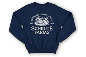 Sanfran Clothing Schrute Farms Bed & Breakfast Funny The Office US Dwight Michael Scott Jumper Sweater