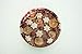 Produktbild Enter-Deal-Berlin 2 Stück Gebäckteller Lebkuchen Zimtstern 26 cm Teller Metall Weihnachten weihnachtlich Weihnachtsgebäck