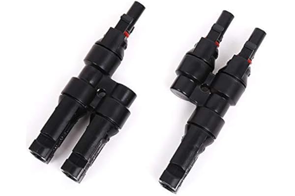 Xrten 1 Paire Y Panneau Solaire Connecteurs, Connecteurs de Cble Splitter Coupler Outil Combinateur