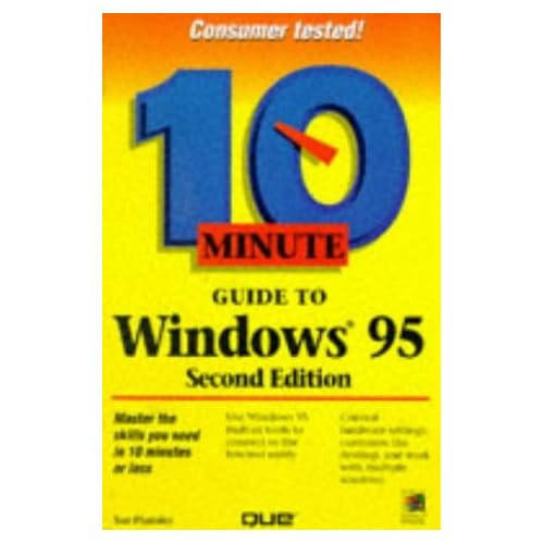 10 Minute Guide to Windows 95 (Sams Teach Yourself in 10 Minutes) by Kate Miller (1997-03-06) 10 Minute Guide to Windows 95 (Sams Teach Yourself in 10 Minutes) by Kate Miller (1997-03-06)