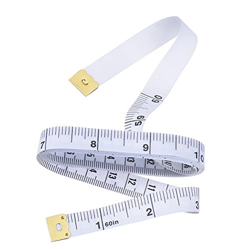 Mudder 25 Stück Transparent Plastik Nähmaschinen Spulen mit Maßband und Box für Brother Singer Babylock Janome Kenmore - 6