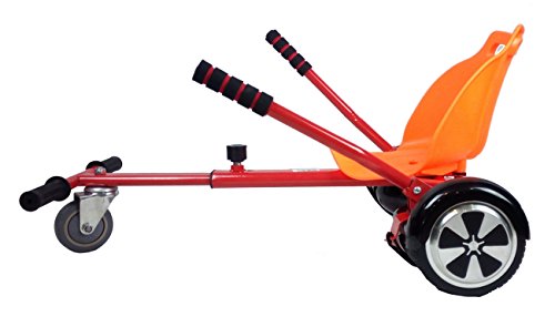 Sumun Sbksgt Asiento Kart Hoverboard, Rojo/Naranja, 6.5