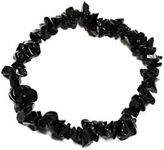 Black Tourmaline Chips Bracelet