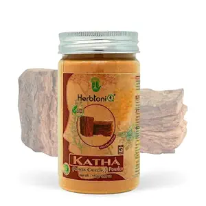 HerbtoniQ 100% Natural Katha Powder (acacia catechu) For Hair Care Regimen Hair Pack (150g)