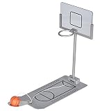 Uchic Mini pliable de table à ressort Bureau de jeu de basket jouet Intérieur ou extérieur Fun Sports Jeu insolite ou idée de cadeau Gag