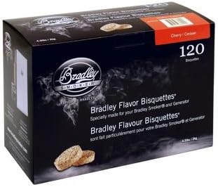 Bradley Smoker Cherry Bisquettes - 120 Pack.