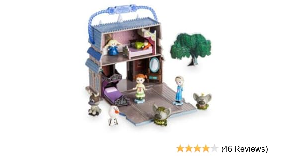 elsa micro playset