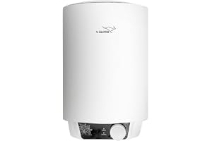 V-Guard Zio 15 Litre Water Heater for Home | High Energy Efficiency | Advanced Multi-layered Safety | Suitable for Hard Water & High-rise Buildings | White