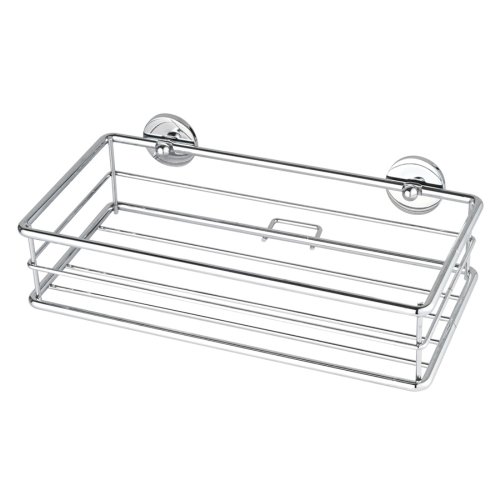 nie wieder bohren BT130P Baath plus Duschkorb einstÃ¶ckig, verchromt inklusive nie wieder bohren - Befestigungstechnik