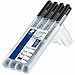 Produktbild Staedtler 10 x Folienstift Lumocolor Non-permanent Aufstellbox mit 4 Stiften S,F,M,B in schwarz