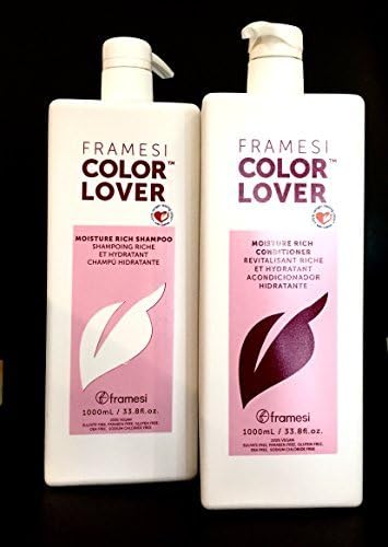 Framesi COLOR LOVER Moisture Rich Hydrating Shampoo/Conditioner 33.8oz DUO DEAL! by Framesi Color Lover