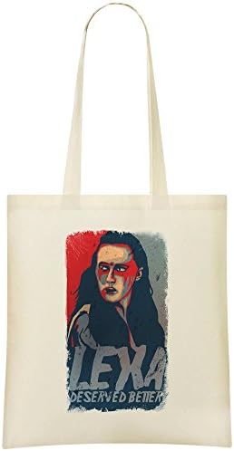 Lexa Deserved Better Custom Printed Tote Bag - 100% Soft Cotton - Eco-Friendly &amp; Stylish Handbag For Everyday Use - Custom Shoulder Bags