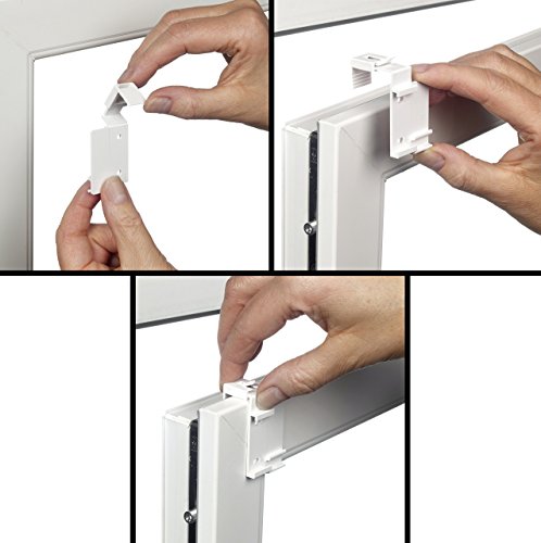 Gardinia 12551 Easyfix Rollo Thermo, für Fenster, 75 cm x 150 cm, weiß - 2
