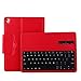 Produktbild TianranRT Abnehmbare Kabellose Bluetooth-Tastatur Mit Etui Für Ipad Air 10.5 Zoll Rot