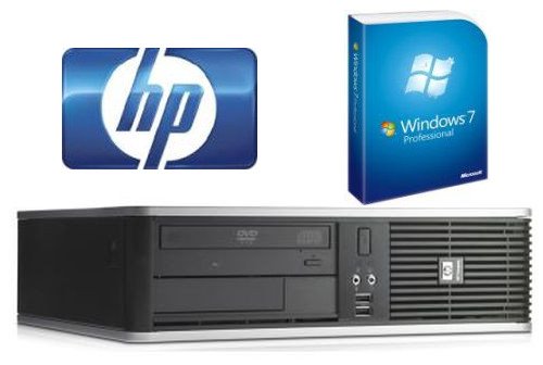 HP Compaq dc7800SFF Pentium DualCore E2180 2 x 2 GHz | 2GB | 160 GB | DVD | Intel GMA3100 Grafik | Microsoft Windows 7 Home Premium SP1 |Office PC | gebraucht
