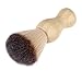TOOGOO(R) Beard Brush Shaving Mustache Brush with Bamboo Handle
