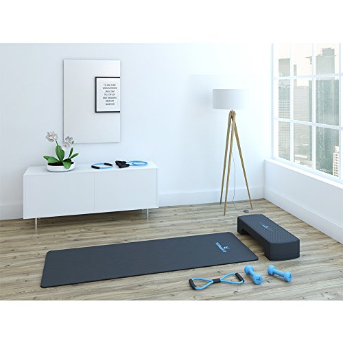 Vitalifit Stepper Expander Set Aerobic Hanteln Fitness Matte Yogamatte Krafttraining - 5