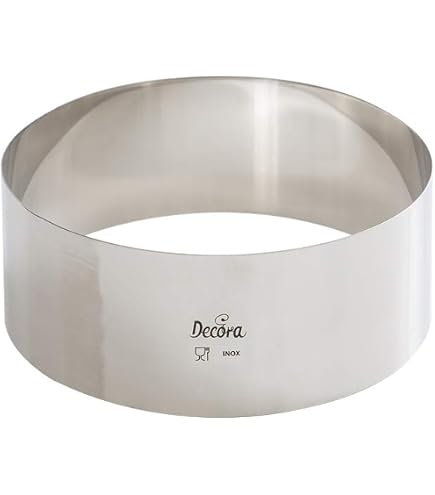 Cercle à Vacherin Inox Gobel Ø20cm - Pour Pâtisserie Pro Et Amateur